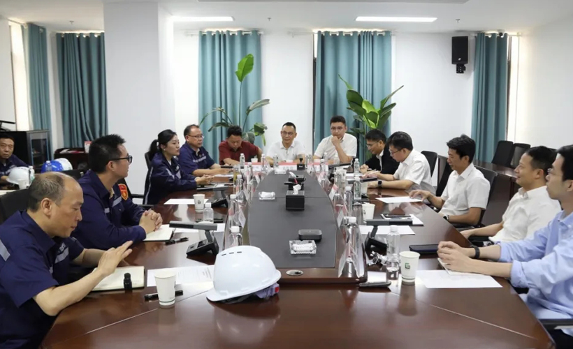 廣州南方投資集團有限公司到貴州中鋁交流考察